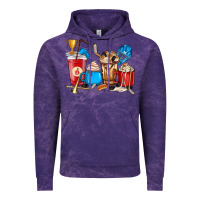 Cloud Purple Hockey coffee cups Vintage Hoodie - HowdyJamesFarm