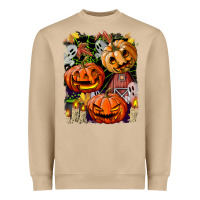Halloween Pumpkins Heavyweight Sweatshirt | Teevron