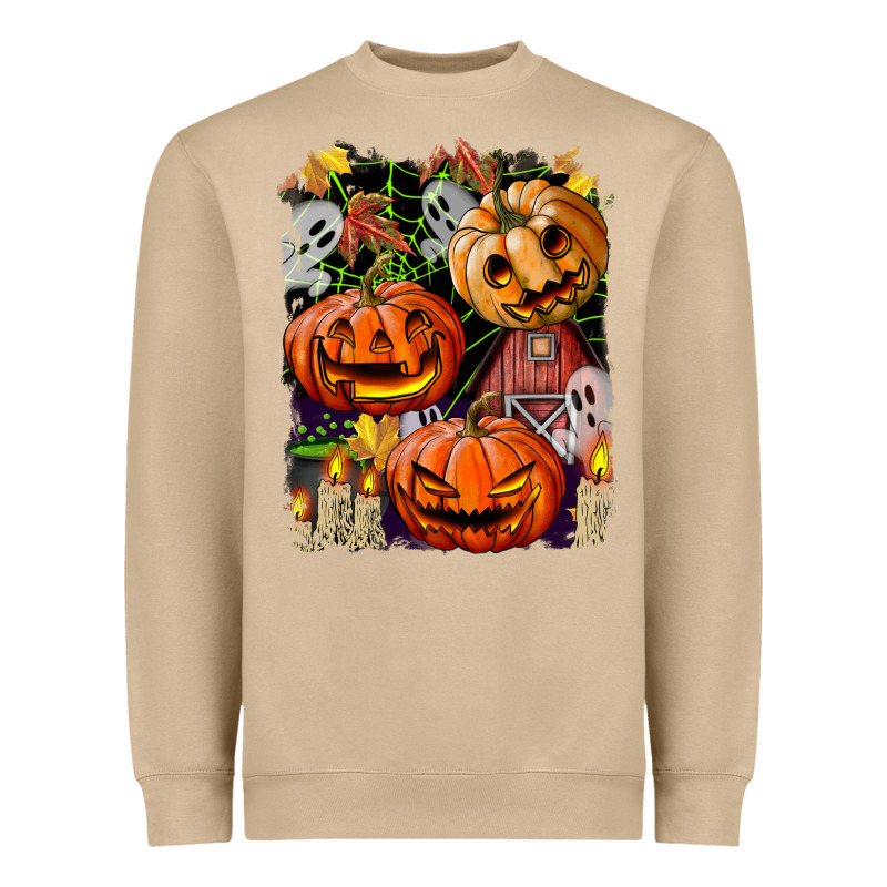 Halloween Pumpkins Heavyweight Sweatshirt by BundleAndBundleShop | Teevron