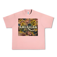 Salmon American tumbler 4th of july Urban Heavy Tee - HowdyJamesFarm