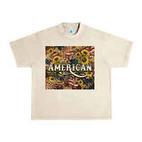 Sandshell American tumbler 4th of july Urban Heavy Tee - HowdyJamesFarm