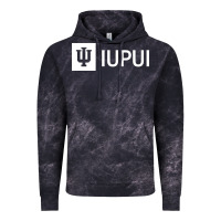 Cloud Black IUPUI, Indiana University Vintage Hoodie - minhPixels