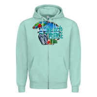 Seafoam beach please Zipper Hoodie - CowhideDigitalArt