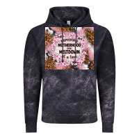 Cloud Black surviving motherhood one meltdown at the time Vintage Hoodie - TumblerDesignByShophia