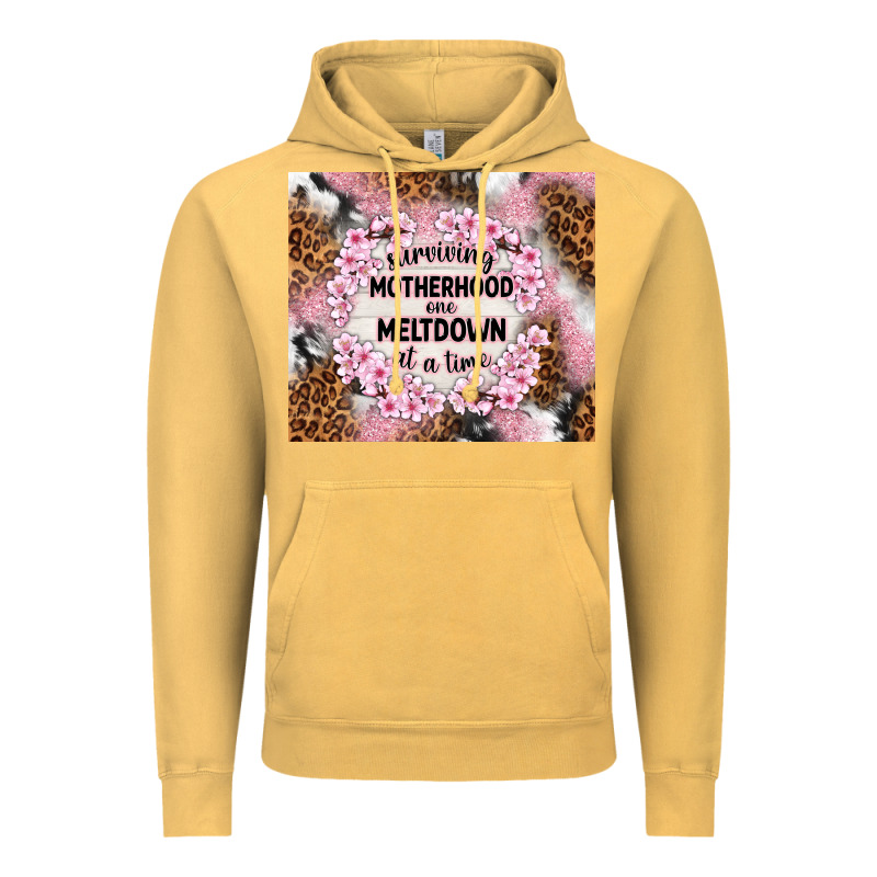 Surviving Motherhood One Meltdown At The Time Vintage Hoodie by TumblerDesignByShophia | Teevron