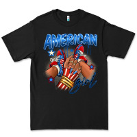 Black Afro american girl sneakers Premium Tee - RanaPortraitStore
