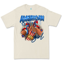 Bone Afro american girl sneakers Premium Tee - RanaPortraitStore