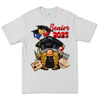 Dove Grey senior 2023 gnome Premium Tee - BarkalooDesign
