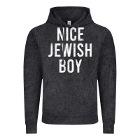 Vintage Black hanukkah nice jewish boy cool chanukah festival jewish gift t shirt Vintage Hoodie - minhPixels