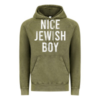 Vintage Olive hanukkah nice jewish boy cool chanukah festival jewish gift t shirt Vintage Hoodie - minhPixels