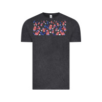 Vintage Black American popsicle Vintage Tee - TumblerDesignByShophia