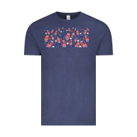 Vintage Denim American popsicle Vintage Tee - TumblerDesignByShophia