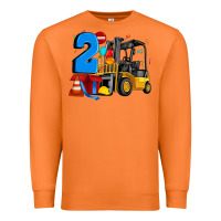 Carrot forklift birthday two Premium Sweatshirt - Artiststas