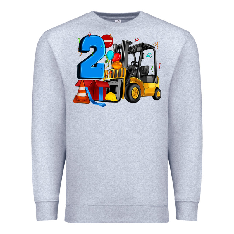 Forklift Birthday Two Premium Sweatshirt by Artiststas | Teevron