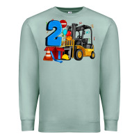 Seafoam forklift birthday two Premium Sweatshirt - Artiststas