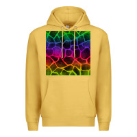 Antique Gold colorful giraffe seamless pattern Premium Hoodie - BundleAndBundleShop