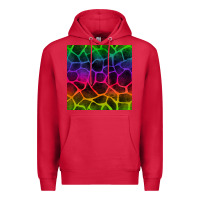 Cardinal colorful giraffe seamless pattern Premium Hoodie - BundleAndBundleShop