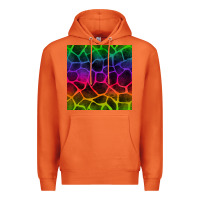 Carrot colorful giraffe seamless pattern Premium Hoodie - BundleAndBundleShop