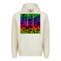 Oatmeal Heather colorful giraffe seamless pattern Premium Hoodie - BundleAndBundleShop