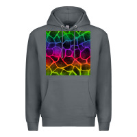 Rock colorful giraffe seamless pattern Premium Hoodie - BundleAndBundleShop
