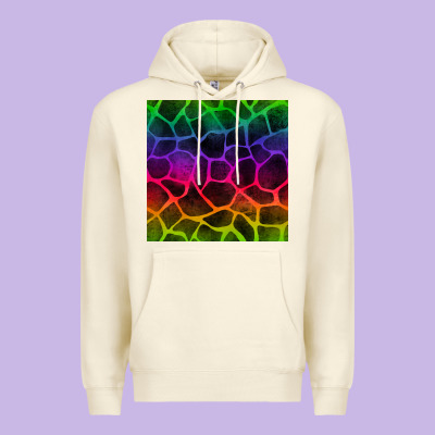 Colorful Giraffe Seamless Pattern Premium Hoodie Designed By Bundleandbundleshop