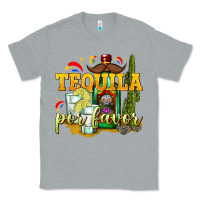Heather Grey Tequila Por Favor Classic Tee - texasbilliewilder