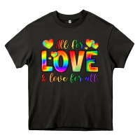 Asphalt all for love and love for love Heavy Core Tee - LillyAllenDesigns