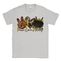 Moon Dust peace love hockey Classic Tee - RacoonDesign