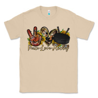Mushroom peace love hockey Classic Tee - RacoonDesign