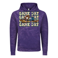 Cloud Purple game day baseball Vintage Hoodie - HowdyJamesFarm