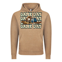 Vintage Coffee game day baseball Vintage Hoodie - HowdyJamesFarm