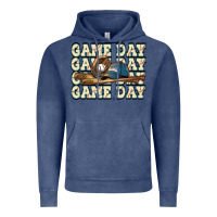 Vintage Denim game day baseball Vintage Hoodie - HowdyJamesFarm