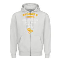 Dove Grey engineer engineering mechanical profession electrical gift Zipper Hoodie - minhPixels