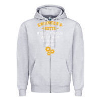 Heather Grey engineer engineering mechanical profession electrical gift Zipper Hoodie - minhPixels