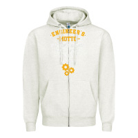 Oatmeal Heather engineer engineering mechanical profession electrical gift Zipper Hoodie - minhPixels
