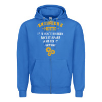 True Royal engineer engineering mechanical profession electrical gift Zipper Hoodie - minhPixels