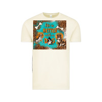Vintage Arctic life is better with a dog Vintage Tee - TumblerDesignByShophia