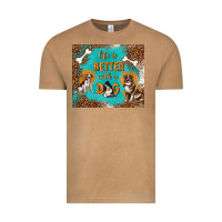 Vintage Camel life is better with a dog Vintage Tee - TumblerDesignByShophia