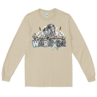 Mushroom brain cancer warrior Long Sleeve Tee - CowGirlArtShop