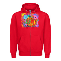 Red Be Salty Zipper Hoodie - CowhideDigitalArt