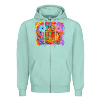 Seafoam Be Salty Zipper Hoodie - CowhideDigitalArt