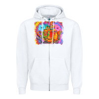 White Be Salty Zipper Hoodie - CowhideDigitalArt