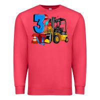 Cardinal forklift birthday three Premium Sweatshirt - Artiststas