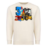 Sandshell forklift birthday three Premium Sweatshirt - Artiststas