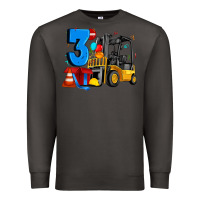 Smoke forklift birthday three Premium Sweatshirt - Artiststas