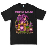 Black fresh lilac gnome Premium Tee - BarkalooDesign