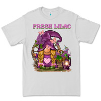 Dove Grey fresh lilac gnome Premium Tee - BarkalooDesign