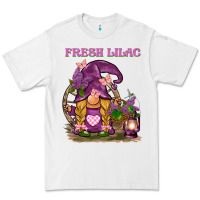 White fresh lilac gnome Premium Tee - BarkalooDesign