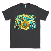 Smoke Blessed Mom with Sunflowers Classic Tee - texasbilliewilder