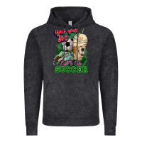 Vintage Black Grab your joe let's go Soccer Vintage Hoodie - HowdyJamesFarm